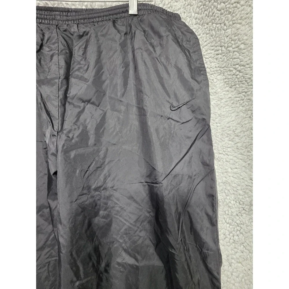 Nike Track Windbreaker Pants Mens XXL Baggy Hip Hop Utility Y2K Wide Vintage - Picture 5 of 14